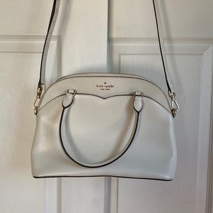 White Kate Spade crossbody hand bag